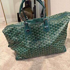 Goyard Emerald Travel Bag